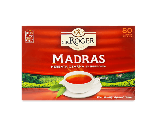 Чай чорний Sir Roger Madras