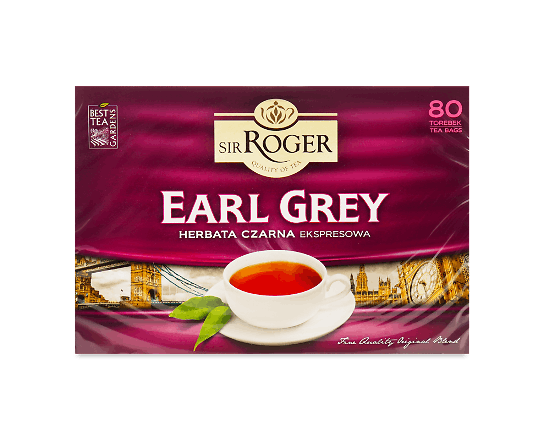 Чай чорний Sir Roger Earl Grey