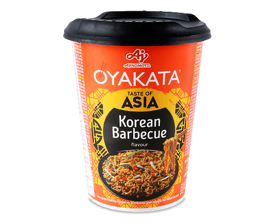 Локшина швидкого приготування Oyakata Корейське барбекю
