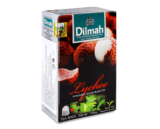 Чай чорний Dilmah Lychee
