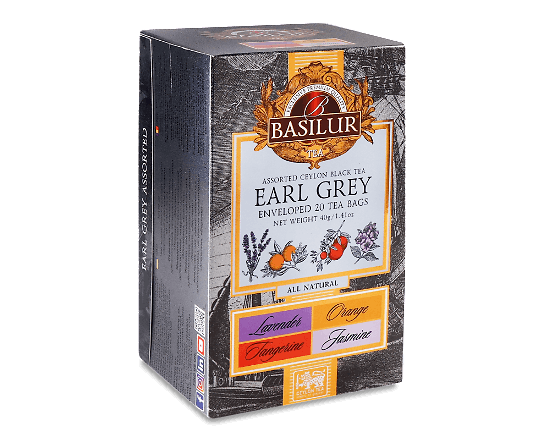 Набір чаю чорного Basilur Earl Grey Assorted