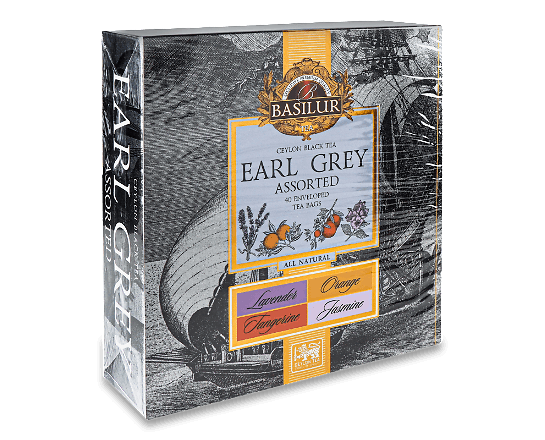 Набір чаю чорного Basilur Earl Grey Assorted