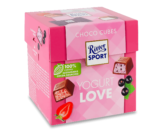 Цукерки Ritter Sport Йогуртовий мікс