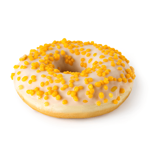 Пончик Mantinga Donut з начинкою манго 70г – онлайн-супермаркет «Сільпо»