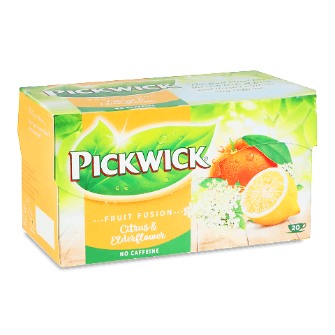 Чай фруктово-трав'яний Pickwick цитрус-бузина 20*2г – онлайн ...