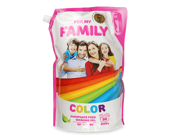Гель для прання Family Color д/п