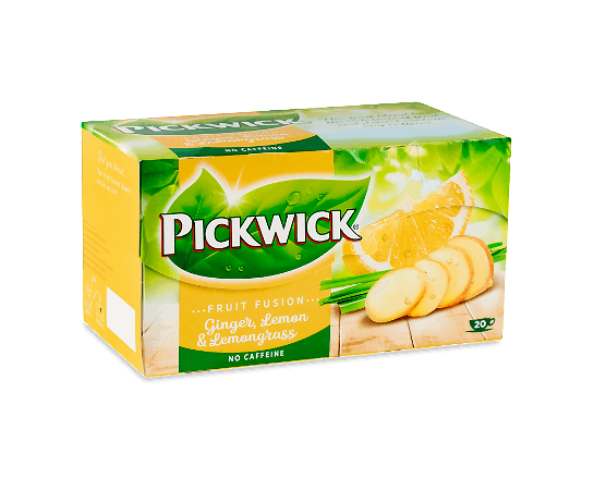 Чай фруктово-трав'яний Pickwick імбир-лемонграс