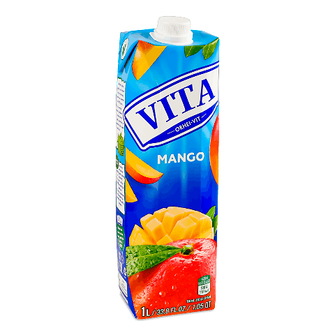 Нектар Vita манго 1л – онлайн-супермаркет «Сільпо»