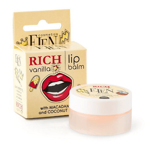 Бальзам для губ Elen Cosmetics Rich Vanilla 9г – онлайн-супермаркет ...