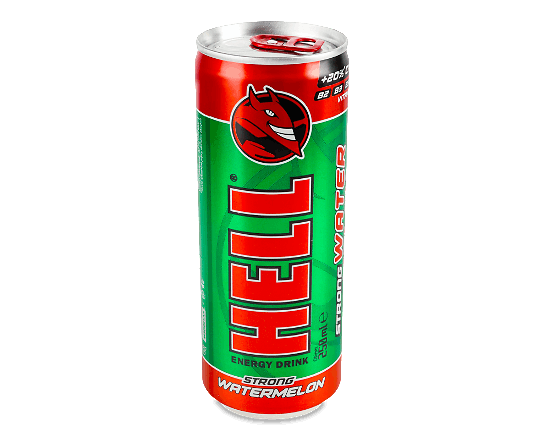 Напій енергетичний Hell Strong Watermelon з/б