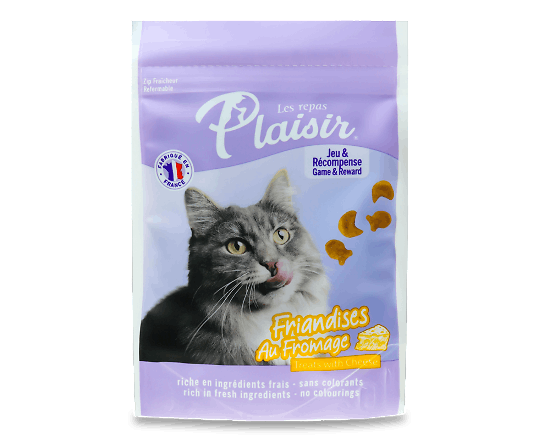 Корм для котів Les Repas Plaisir закуски з сиром
