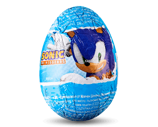 Яйце шоколадне Sonic із сюрпризом