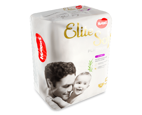 Підгузки-трусики Huggies Elite Soft Platinum 5 (12-17 кг)