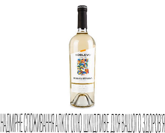 Вино Koblevo Вільна пташка біле сухе