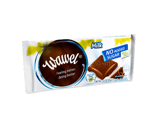 Шоколад молочний Wawel без цукру