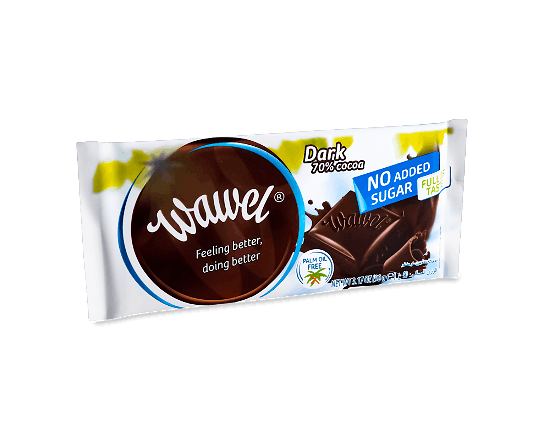 Шоколад чорний Wawel без цукру