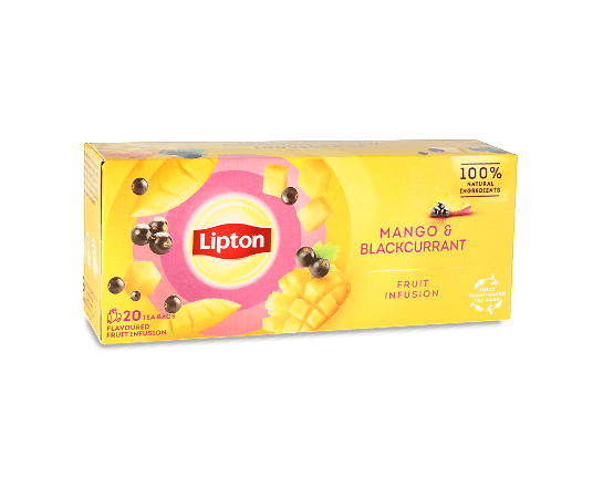 Чай фруктовий Lipton Mango&Blackcurrant