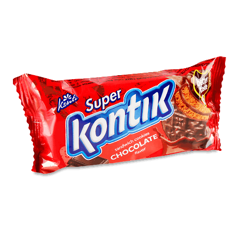 Печиво Konti Super Kontik зі смаком шоколаду 90г – онлайн-супермаркет ...