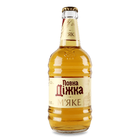 Пиво Повна Діжка М'яке світле 0,45л – онлайн-супермаркет «Сільпо»