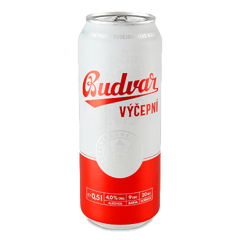 Пиво Budweiser Budvar Бочкове світле з/б 0,5л – онлайн-супермаркет «Сільпо»