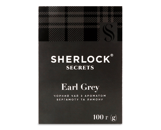 Чай чорний Sherlock Secrets Earl Grey