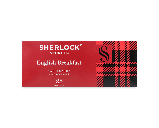 Чай чорний Sherlock Secrets English Breakfast