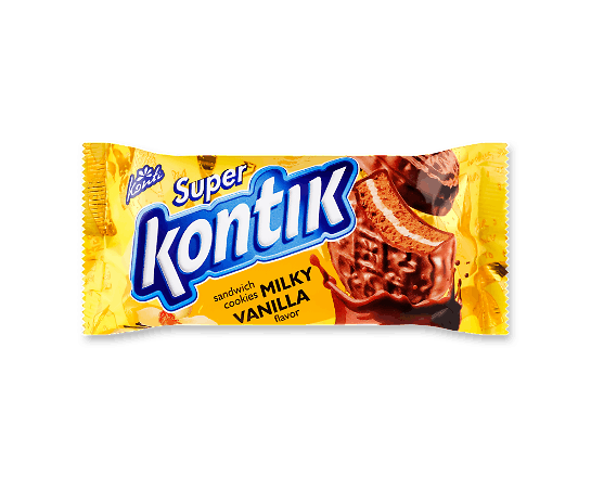 Печиво Konti Super Kontik з молочно-ванільним смаком