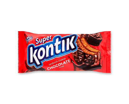 Печиво Konti Super Kontik зі смаком шоколаду