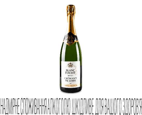 Вино ігристе LaCheteau Cremant deLoire BlancFoussy