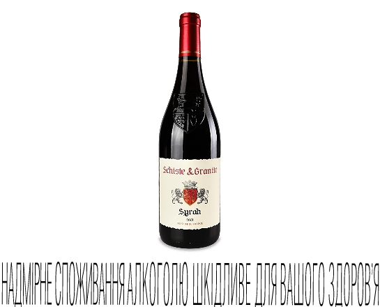 Вино Schiste&Granite Syrah rouge