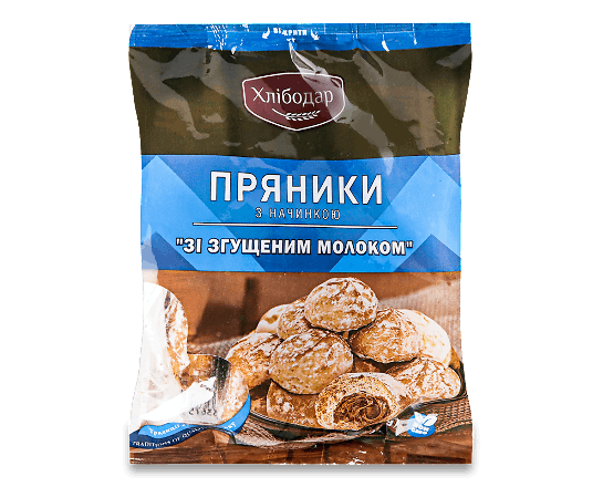 Пряники Хлібодар з начинкою зі згущеним молоком