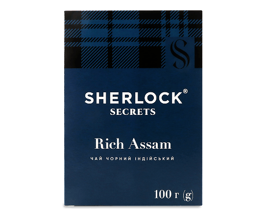 Чай Sherlock Secrets Rich Assam чорний