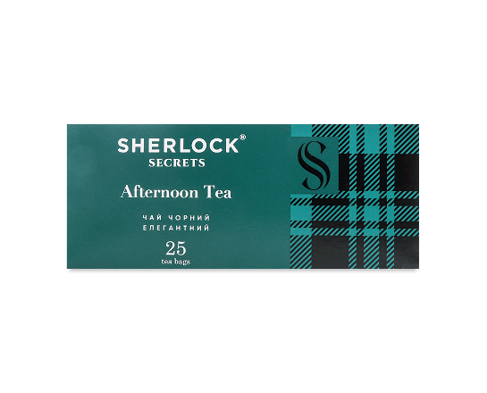 Чай чорний Sherlock Secrets Afternoon Tea