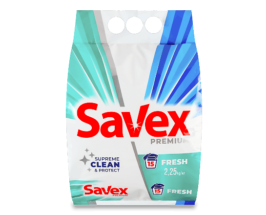 Порошок пральний Savex Premium Fresh автомат