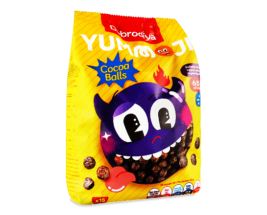 Кульки Yummoji з какао глазуровані