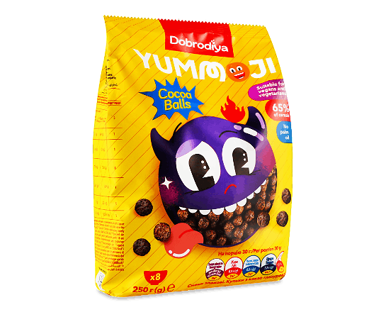 Кульки Yummoji з какао глазуровані