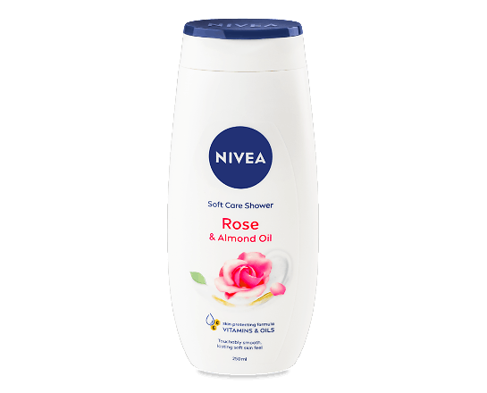 Гель-догляд для душу Nivea Rose&Almond Oil