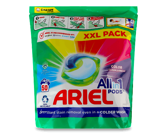 Капсули для прання Ariel PODS All-in-1 Color