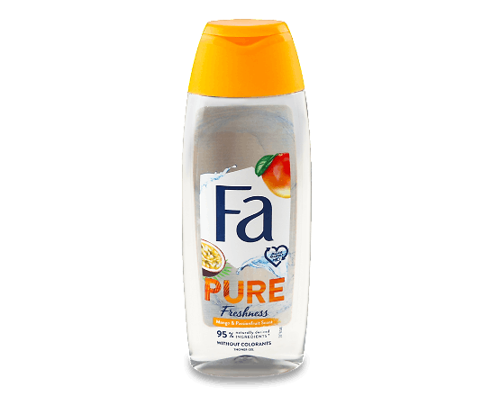 Гель для душу Fa Pure freshness манго та маракуйя