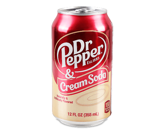 Напій Dr.Pepper Cream Soda газований з/б