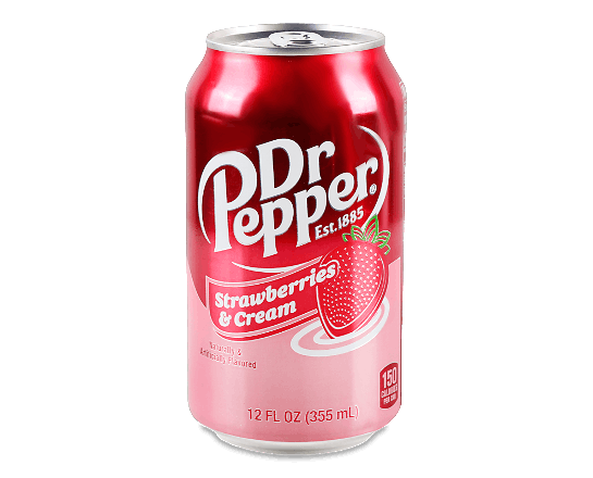 Напій Dr.Pepper Strawberries&Cream газований з/б