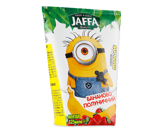 Нектар Jaffa Minions бананово-полуничний