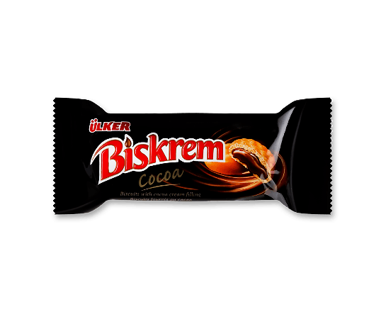 Печиво Ulker Biskrem з шоколадною начинкою