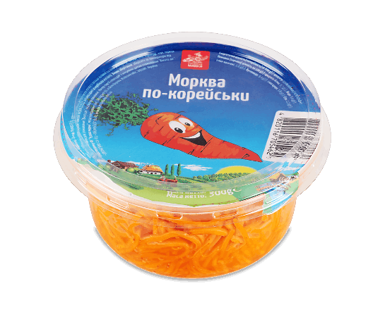 Морква Chudova Marka по-корейськи