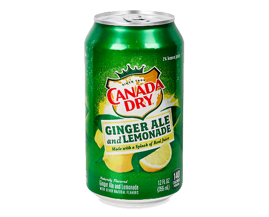 Напій Canada Dry Ginger Ale and Lemonade газований з/б